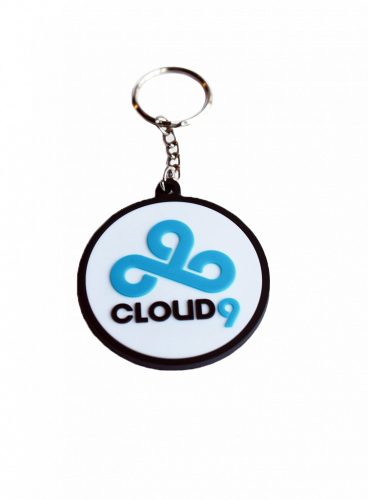 Cloud9 Kulcstartó - Gomb