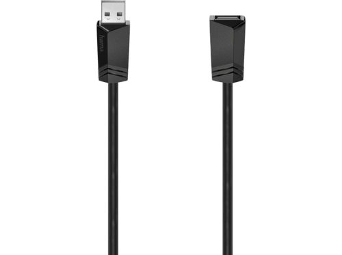 HAMA FIC USB-A Hosszabbító Kábel 3m - Fekete (200620)
