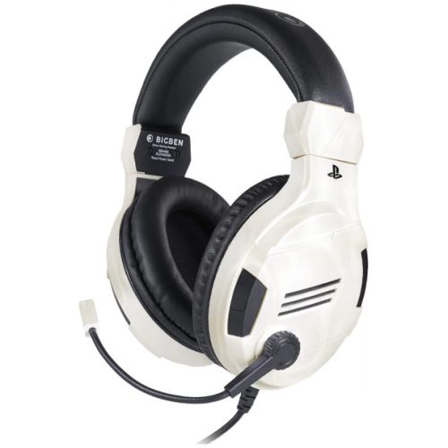Bigben Stereo Gaming Headset V3 Fehér (PS4) (3499550381436)