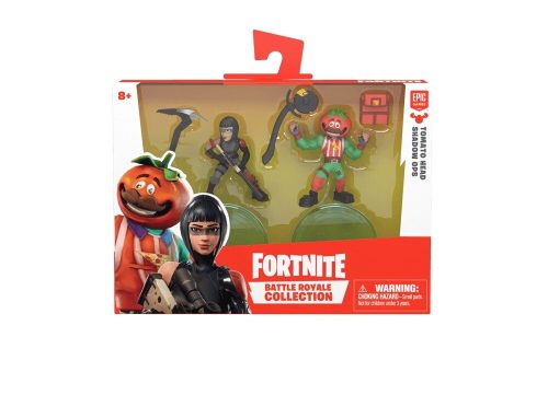 FORTNITE DUO FIGURA - TOMATO HEAD & SHADOW OPS, 5 cm (2 figura + kiegészítők)