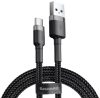 Baseus Cafule USB-USB-C Kábel 2A 2m - Szürke/Fekete (6953156278233)