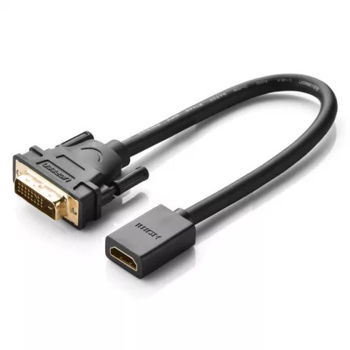 Ugreen 20118 DVI - HDMI Adapter 15cm (6957303821181)