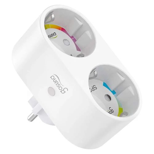 GOSUND SP211 dupla Wifis okoskonnektor - fogyasztásmérővel