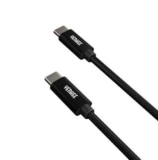Yenkee YCU C101 BK Kábel USB C-C 2.0 1m (8590669321377)