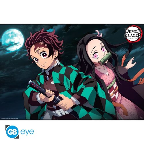 DEMON SLAYER "Tanjiro & Nezuko" Poszter [91.5x61cm] (ABYDCO801)