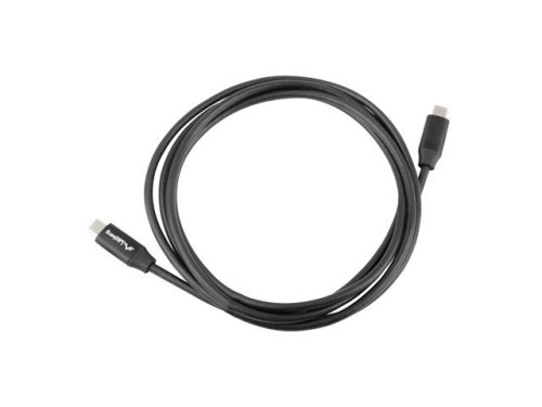 Lanberg USB-C Adatkábel 1m - Fekete (CA-CMCM-40CU-0010-BK)