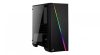 Aerocool Cylon Mini TG RGB mATX Számítógépház - Fekete Edzett üveg oldallappal
