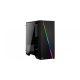 Aerocool Cylon Mini TG RGB mATX Számítógépház - Fekete Edzett üveg oldallappal