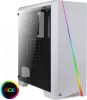 Aerocool Cylon Pro TG RGB ATX Fehér Edzett Üveg Számítógépház