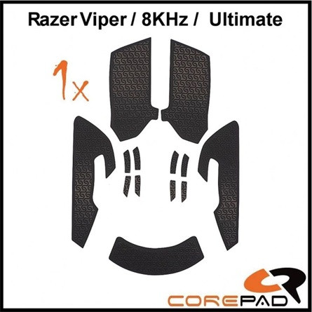 Corepad Razer Viper / 8KHz / Ultimate Soft Grips fekete