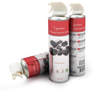 Gembird szórófejes sűrített levegő spray - 600 ml