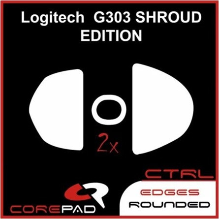 Corepad Skatez CTRL 612 Logitech G303 Shroud Edition Egértalp (CSC6120)