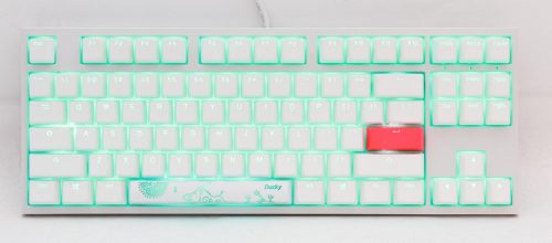Ducky ONE 2 RGB TKL Magyar Mechanikus Gamer Billentyűzet (DKON1787ST-PHUALAZT1) - Cherry MX Speed Silver