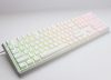 Ducky ONE 3 Full Size RGB Magyar Gamer Billentyűzet - Fehér - Cherry MX Speed Silver