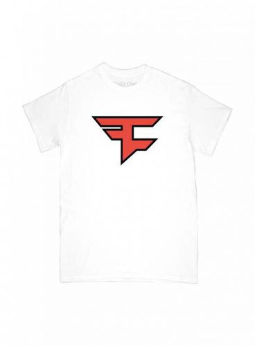 FaZe Clan Logo T-shirt fehér - L