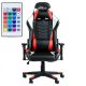 GCN ByteZone WINNER RGB Led Gamer Szék - Fekete/Piros/Fehér (GC9222R)