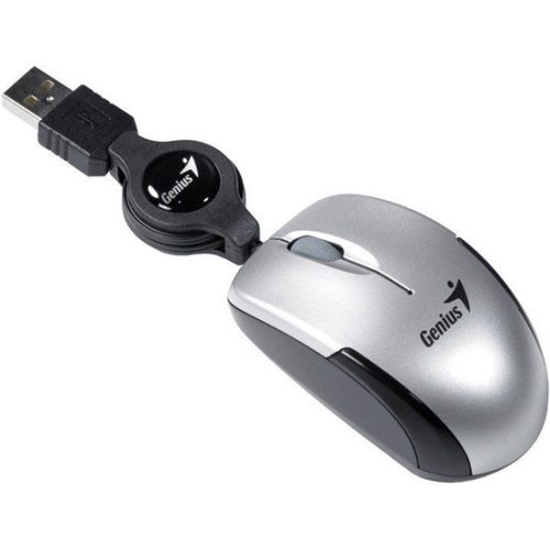 Mouse Genius Traveler Micro V2 Optical USB Silver
