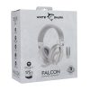 White Shark Falcon-W (GH-2441W) Fehér Dual Wireless 2,4GHz+BT Gamer Fejhallgató