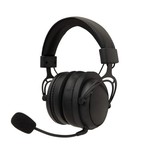 White Shark Premium GORILLA PRO Fekete Wireless gamer fejhallgató (GH-2443B)