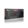 White Shark GK-2011HU SPARTAN-X RGB Magyar Mechanikus (Red Switch) Gamer Billentyűzet