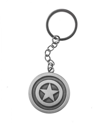 MARVEL - Amerika Kapitány fém pajzs kulcstartó