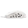 White Shark ECTOR-W (GM-5016W) Ultrakönnyű RGB 12 400 DPI Fehér Gamer Egér