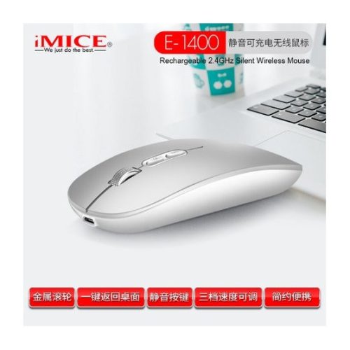 Mouse iMICE E-1400 rádiós akkus egér - Fehér