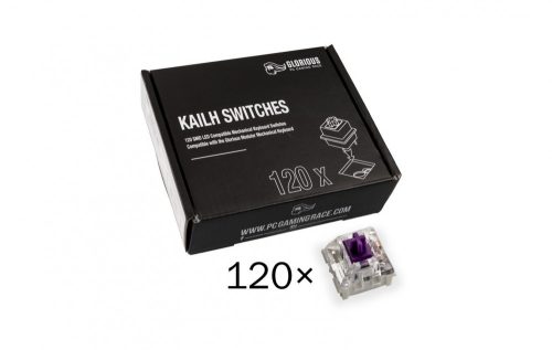 Glorious PC Gaming Race Kailh Pro Purple Switch Billentyűzet Kapcsolók 120db (KAI-PURPLE)