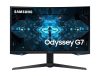 Samsung Odyssey G7 27" WQHD 240Hz Ívelt Kijelzős OLED Gamer Monitor (C27G75TQSR)