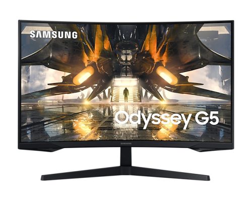 Samsung Odyssey G5 S32AG550EU 32" Ívelt QHD 165 Hz FreeSync Gamer Monitor (LS32AG550EUXEN)