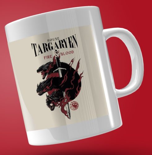 House of the Dragon - Sárkányok Háza bögre - Targaryen