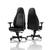 Noblechairs ICON Eredeti Bőr Gamer Szék (NBL-ICN-PU-WED) - Műbőr, Fehér