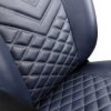 Noblechairs ICON Eredeti Bőr Gamer Szék (NBL-ICN-PU-WBK) - Valódi bőr, Éjkék