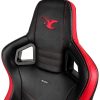 Noblechairs Epic Mousesports Edition PU Bőr Fekete/Piros Gamer Szék (NBL-PU-MSE-001)