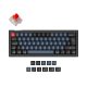 Keychron V4 Swappable RGB USB Angol Gateron K Pro Red Billentyűzet - Fekete (V4-A1-UK)