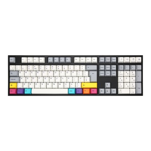 Varmilo VA109M CMYK Vintage Days+ Prémium Mechanikus Magyar Billentyűzet (VA109MN2W/LLK12BH) - Cherry MX Brown