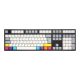 Varmilo VA109M CMYK Vintage Days+ Prémium Mechanikus Magyar Billentyűzet (VA109MN2W/LLK12BH) - Cherry MX Brown