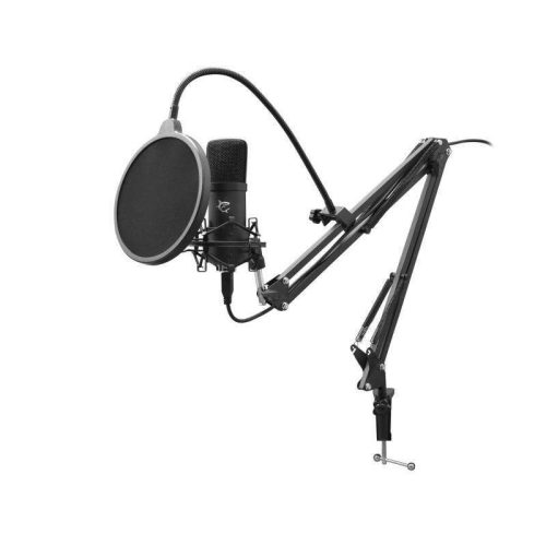 White Shark DSM-01 ZONIS karos stúdió mikrofon, pop filterrel