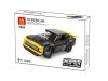 WANGE 2884 LEGO-kompatibilis Építőjáték Supercar Fekete/Sárga Sportkocsi - 119 db (WH2884)