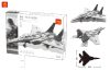 WANGE 4004 LEGO-kompatibilis Építőjáték F-15 Vadász Repülőgép - 262 db (WH4004)
