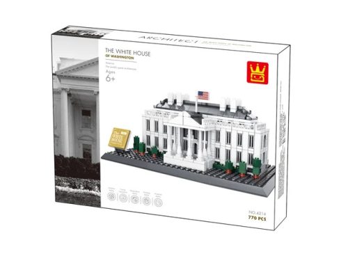 WANGE 4214 LEGO-kompatibilis Építőjáték Fehér Ház Washington – USA - 770 db (WH4214)