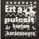 Zsozéatya Karácsonyi Fekete Pulóver - ÚJ! - Szarvasok, Fekete/Fehér, XL